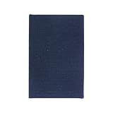 10' Octagon Braided Wool India Ink Area Rug