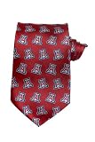 Arizona Tie University of Arizona Red Necktie with Arizona A Logo