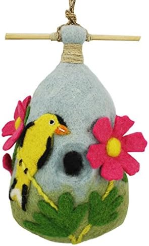 BIRDHOUSE: COSMOS GOLDFINCH