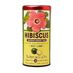 The Republic of Tea Key Lime Hibiscus 36-Count