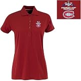 Antigua Montreal Canadiens 2010 Stanley Cup Playoffs Women's Spark Polo Shirt Extra Large