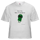 Save the Baby Chupacabras T-Shirt White T-Shirt by CafePress