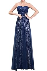 Tulle Lace Mother-of-the-Bride Dress/Prom Dress 