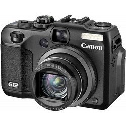 Canon G12 10MP Digital Camera with 5x Optical Image Stabilized Zoom and 2.8 inch Vari-Angle LCD