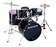 Accent CS Combo Power 5 Piece Drum Set LC125 Black Black