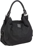 Buffalo BAG 601301 SYN LEATHER 113611, Damen Henkeltaschen, Schwarz  (BLACK 01), 36x30x21 cm (B x H x T)
