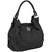 Buffalo BAG 601301 SYN LEATHER 113611, Damen Henkeltaschen, Schwarz  (BLACK 01), 36x30x21 cm (B x H x T)