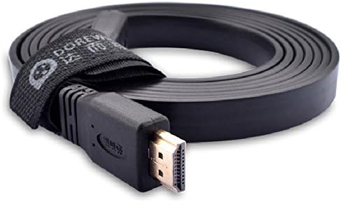 Dorewin High-Speed HDMI Cable - 5 Feet (1.5 Meter) Supports Ethernet, 3D, 4K and Audio Return