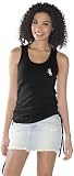 MLB Women's Chicago White Sox Tank Top (Black, Medium)