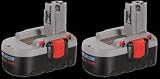 Bosch BAT181-2PK 18-Volt HDOP Battery 2-Pack 2.4-Amp Hour