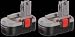 Bosch BAT181-2PK 18-Volt HDOP Battery 2-Pack 2.4-Amp Hour
