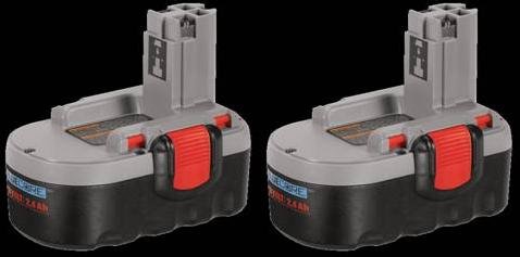 Bosch BAT181-2PK 18-Volt HDOP Battery 2-Pack 2.4-Amp Hour