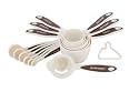 MIU 13-Piece Plastic Measuring Cup and Spoon Set