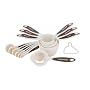 MIU 13-Piece Plastic Measuring Cup and Spoon Set
