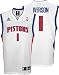 Allen Iverson Youth Jersey: adidas White Replica #1 Detroit Pistons Jersey