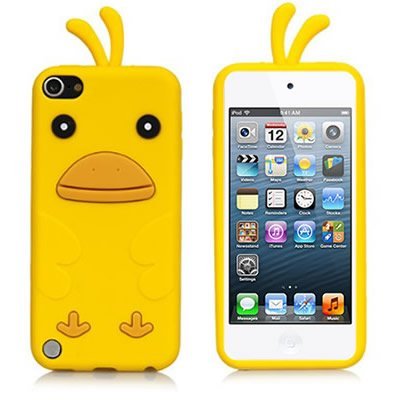 Niceeshop Tm Yellow Cute 3d Duck Soft Silicone Gel Case
