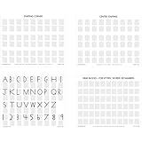 Handwriting Without Tears Block Paper - 8 1/2 x 11 inches - Set of 104 Sheets - Gray