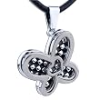 Butterfly Heart Stainless Steel Pendant Gifts For Men