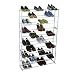 50 Pair Shoe Tower White Storage Rack Metal Shelf Home Organizer Holder