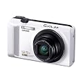 Casio Exilim EX-ZR200 Digitalkamera (16 Megapixel, 12-fach opt. Zoom, 7,6 cm (3 Zoll) Display, bildstabilisiert) wei�