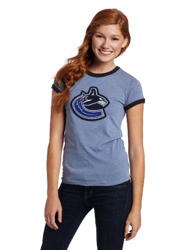 Majestic Threads NHL Vancouver Canucks Ringer Tee