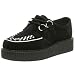 T.U.K Mens Mondo Lo Classic Creeper Black/White Interlace Black/White A6828 6 UK