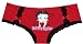 Betty Boop Flirtation Red Lace Trimmed Panty for women