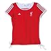 adidas Liverpool Ladies Red Team Crest Side Tie T-shirt