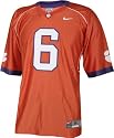 Nike Orange Replica #6 Clemson Tigers Football Jersey