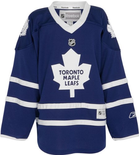 NHL Youth Toronto Maple Leafs Team Color Replica Jersey - R58Hwbuu (Blue, Large/X-Large)