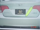Honda Civic 4 Door Accent Chrome Trunk Lid Trim Strip- Model Years (2006-2009)