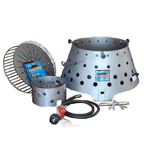 Volcano Cook Stove with Propane Attachments