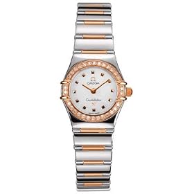Omega Constellation Two Tone Diamond Ladies Watch 1368.71 by Omega