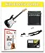 NEW 3/4 Size Beginner Black Electric Guitar with Amp and Accessories