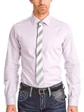Guess - GUESS Mountain Stripe Tie, GREY