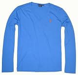 41QcjVRL iL. SL160  Ralph Lauren Sport Women Long Sleeve V Neck T Shirt (medium blue) Reviews