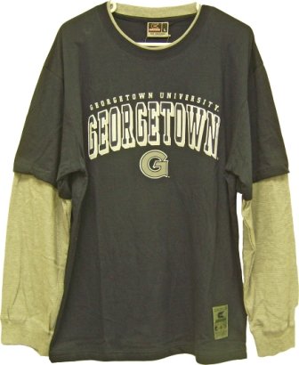 Buy Georgetown Hoyas NCAA T-shirt Long Sleeve Combo by Colosseum Athletics