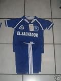EL SALVADOR SOCCER JERSEY KIDS SET SIZES;4-6-8-10-12-14