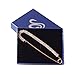 Safety Pin Movement - Rhodium Plated Large Safety Pin Jewelry - Unique Punk Chic Brooch Style Pin - Catch Scarf or Lapel - Candy Cane Shape Rose Gold with Crystals