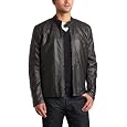 Kenneth Cole Reaction Men's Faux Leather Moto Jacket
