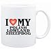 Mug White " I LOVE Polish Lowland Sheepdog " Dogs