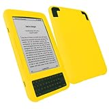 7dayshop Durable Soft Silicone Case Cover for Amazon Kindle 3 - MUSTARD YELLOWby 7dayshop