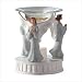 PRAYING ANGELS OIL DISH TEALIGHT CANDLE BURNER WARMER