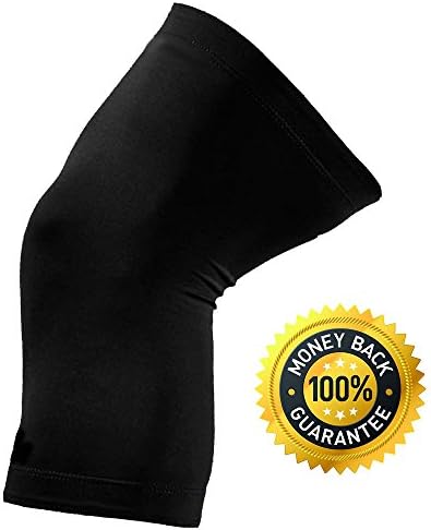 Small Copper Compression Knee Sleeve for Men & Women - Lightweight and Durable, Active Copper Wear Helps Relieve Pain and Facilitates Recovery. Copper Knee Brace Suitable for Running, Basketball, Football, Arthritis and More.