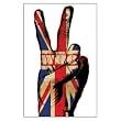 The Who (Union Jack Peace) Music Poster Print - 24x36