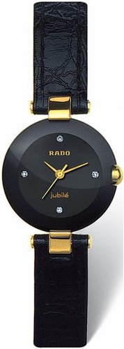Rado Ladies Coupole Jubile Black Dial Watch #R22829715