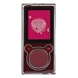 Microsoft Zune 4GB 8GB 2nd Generation Accessory Bundle - Transparent Smoke Crystal Snap On Case + Premium Reusable Screen Protector with Lint Cleaning Cloth By Ikross