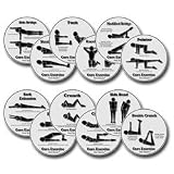 (Price/set)HotSpots&153; Core Exercise Set