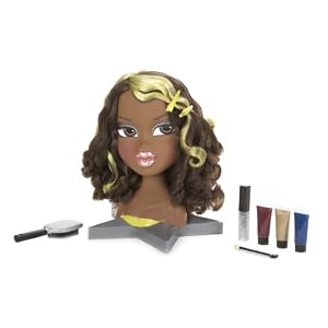 Bratz Magic Hair Funky Fashion Makeover Head - Sasha by 