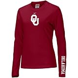 Nike Oklahoma Sooners Crimson Ladies Classic Logo Long Sleeve T-shirt